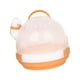 thumbnail image 5 of Estuche de transporte para hámster Jaula para mascotas Jaula para hámster Casa cálida para animales pequeños naranja, 5 of 9