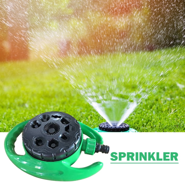 Rociador De Agua Para Césped Aspersores De Jardín Aspersor De Riego Automático De 9 Funciones Para Patio/Césped(A)