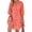Orange, variant on Women's 2026 Eyelet Lace Midi Dress V Neck Puff 3/4 Sleeve Button Tiered Sexy A Line Sun Dress