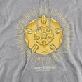 thumbnail image 2 of Game of Thrones Tyrell Burst Logo Unisex Adult Pull-Over Hoodie,Athletic Heather, Small, 2 of 5