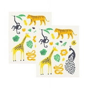Now Designs 2000048aa Swedish Dishcloths Set of 2, Wild Bunch, 2 Count