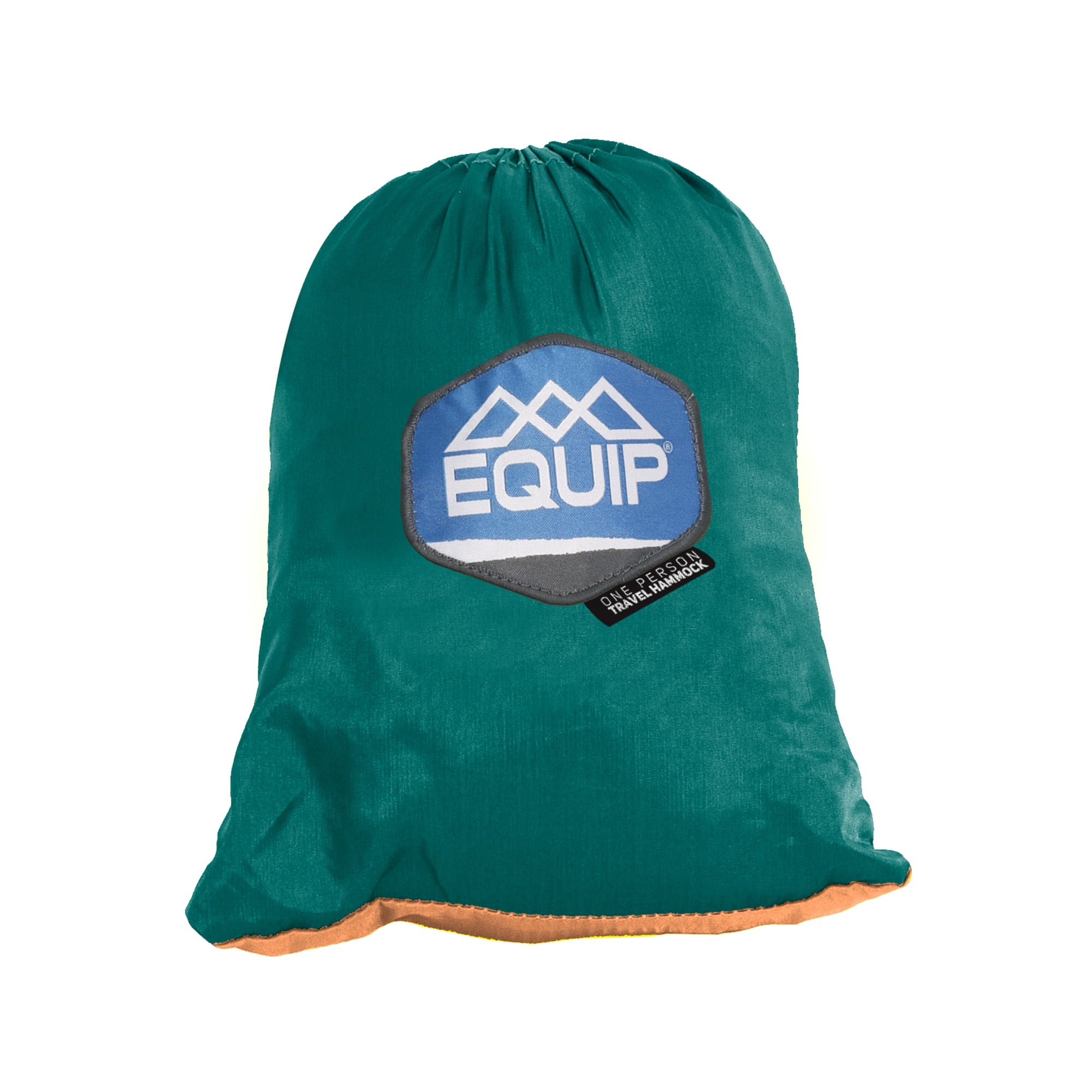 Equip 1P Travel Hammock 1-Person Camping Hammocks, Emerald Cantaloupe