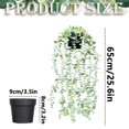 thumbnail image 3 of Clearance Artificial Hanging Vine Plant with Pot, Potted Trailing Greenery for Home Wall Room Indoor Decoration(E), 3 of 3