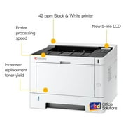 Kyocera ECOSYS PA4000wx A4 Monochrome Laser Duplex Wireless Printer - 42 ppm, Duplex, Network, 1200 DPI, 250-Sheet Tray