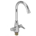 thumbnail image 4 of Mixer Tap, Durable G1/2 Thread Copper Water Faucet, For Home Kitchen Sink Basin, 4 of 8