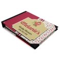 thumbnail image 2 of Darling Souvenir Red Floral, Polka Dot & Frame Hardbound Cover Personalized Printed Baby Shower&nbsp;Guestbook&nbsp;Scrap&nbsp;book-9 x 12 Inches, 2 of 5