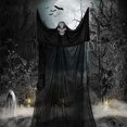 thumbnail image 1 of Halloween Decoration,3.5 * 1.8M Black Gauze Spooky Skeletons, Halloween Ghost Hanging Horror Props,for Halloween Party Decoration Hanging Ghost for Ho, 1 of 5