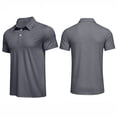 thumbnail image 2 of Hearthz Cotton Polo Shirts for Men Quick Dry Short Sleeve Big and Tall T Shirts for Men Moisture Wicking Casual Business Golf Polo Shirts for Men, 2 of 9
