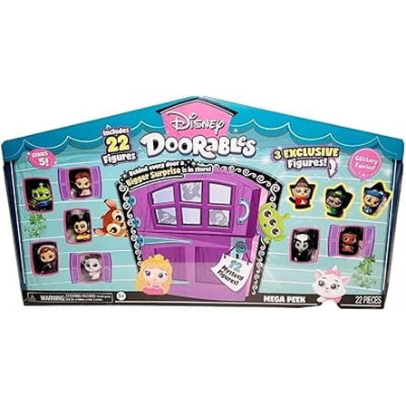 Just Play Disney Doorables Series 5 - 22-Pc. Mega Peek Pack