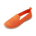thumbnail image 2 of NexTorq Wide Loafers for Women, Womens Flats, Women Loafers Shoes, Breathable Shoes for Women, Women's Breathable Mesh Flats Shoes, Soft Loafers Flats, Slip on Shoes Loafer Saffron 6, 2 of 4