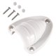 thumbnail image 5 of Clam Shell Vent reemplaza la cubierta de ventilación del cable de alambre accesorio para navegación 6x6.5x2.5cm blanco Zulema Ventilador de concha de almeja, 5 of 8
