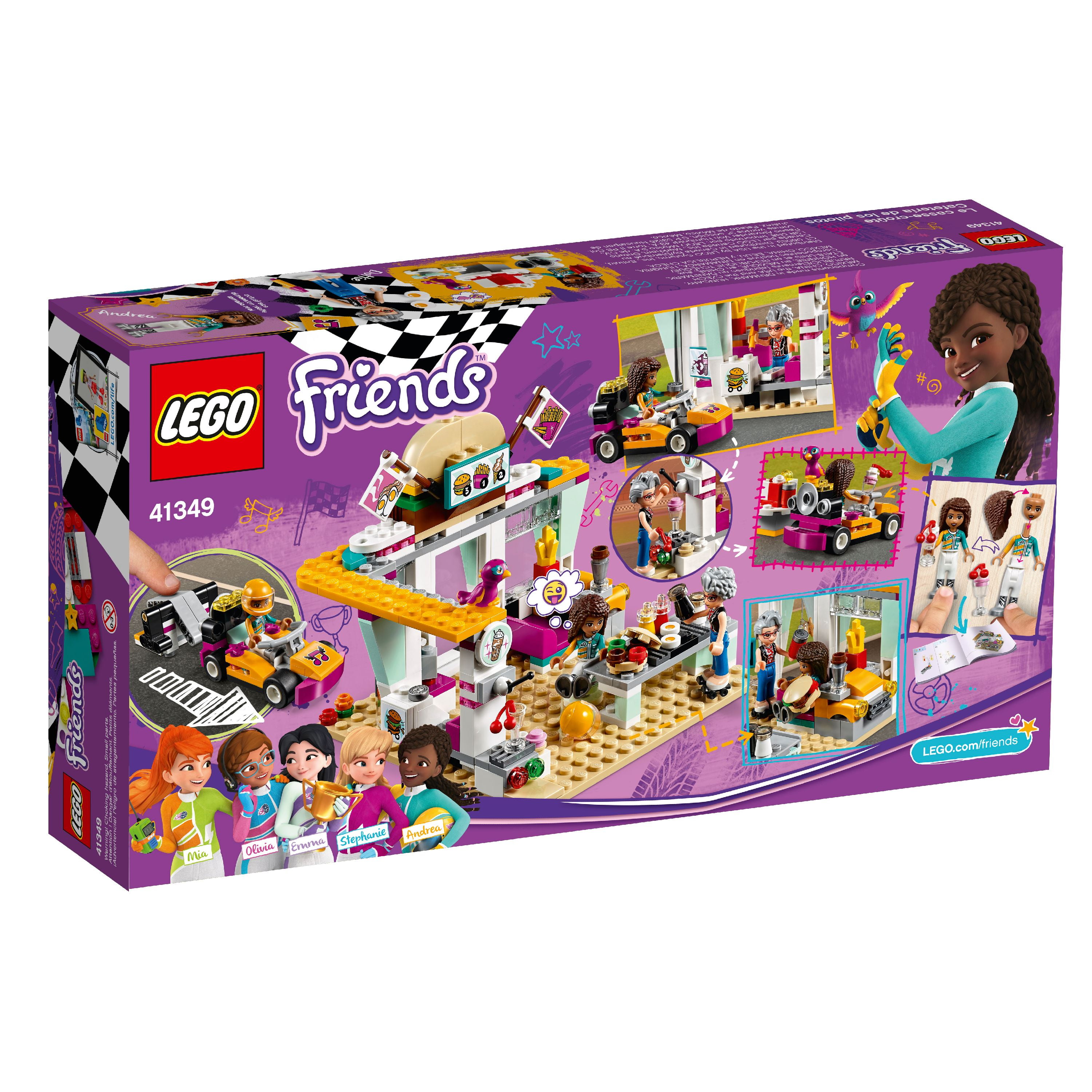 LEGO Friends Drifting Diner 41349 Building Set Pieces) -