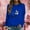 Blue, variant on Soyumi Workout tops / Athletic tops Pullover Sweatshirt Tunic tops for Women Cozy Hoodie Long Sleeve Fall tops / Fall Sweaters Cute tops Women'S Sweatshirt Tunic Sweatshirt Womens Hoodies,