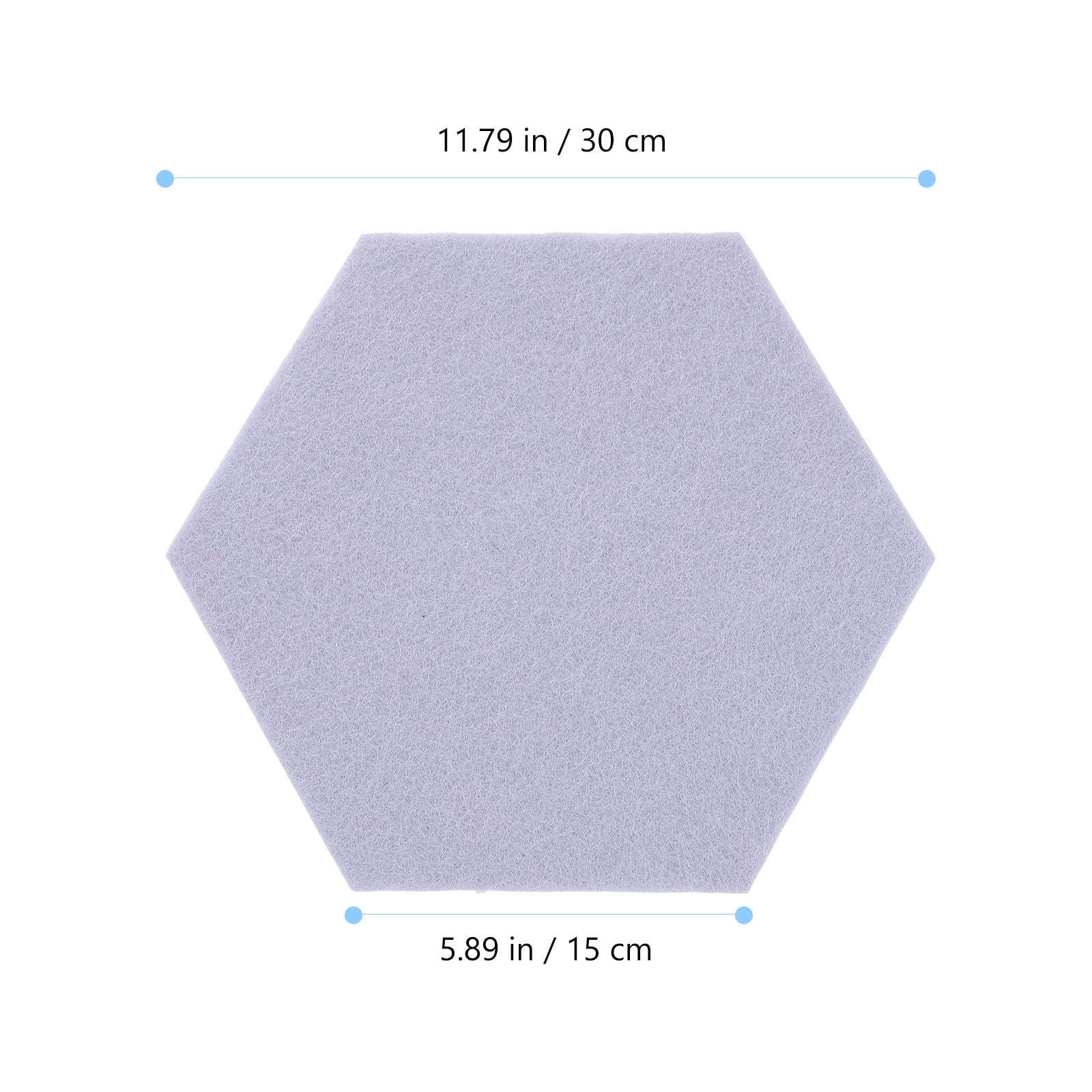 LEORX 12Pcs Simple Acoustic Panel Echo Reduction Felt Black
