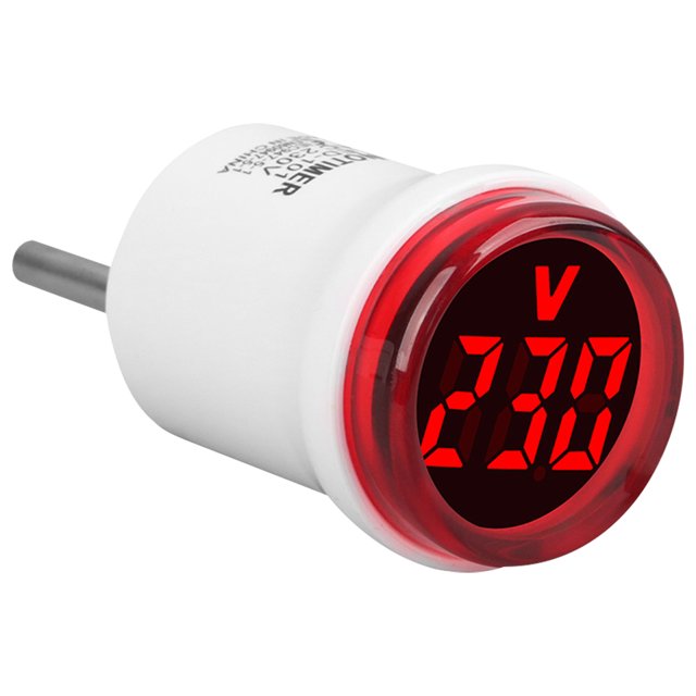 Probador lámpara piloto Detector medidor voltaje CA 50-500V enchufe europeo para herramienta electricista