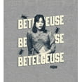 thumbnail image 2 of Beetlejuice Beetlejuice Astrid Betelgeuse Heather Gray Adult Long Sleeve Hoodie-Medium, 2 of 3