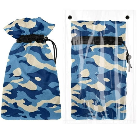 

Josid Camouflage Pattern Reusable Outdoor Faucet Insulation Covers Waterproof and Freeze-Resistant Spigot Protector Bags 2 Pack 11 x 6.9