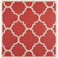 thumbnail image 1 of Safavieh Courtyard Red Indoor Outdoor Rug - Square 4', 1 of 5