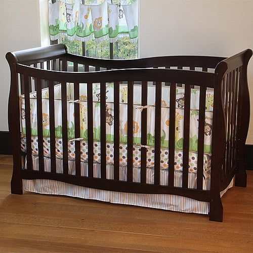 Carter's Child of Mine 4in1 Convertible Crib Chocolate