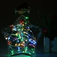 thumbnail image 7 of BOLWEO10ft/3M 30 LEDs Green LED String Light, Battery Powered Christmas Tree Lights, Fairy Starry Lights for Holiday Home Garden Decorations, 3 Pack, 7 of 7