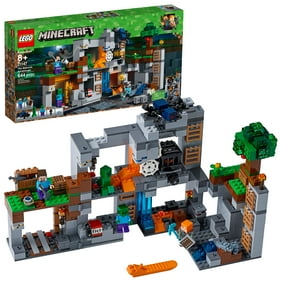 Lego Minecraft The Mountain Cave Building Kit 2863 Piece Walmart Com Walmart Com