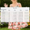 thumbnail image 3 of NAISIBABY Casual Dresses for Girls, Crewneck Cute Flowy Sleeveless Summer Casual Play Dress Red Size 12, 3 of 6