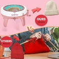 thumbnail image 5 of SENTRO Knitting Machine 40 Needle Knitting Loom Machine, Smart Circular Crochet Machine with Row Counter for Kids,Adults,Knitting Board Rotating Machine Kit for Sweater,Socks,Hats, 5 of 7