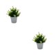 thumbnail image 1 of Kearding Bonsai plástico de imitación de plantas, elegante, de bajo mantenimiento, duradero, duradero, ecológico, plantas Bonsai Type6 NO6, 1 of 6