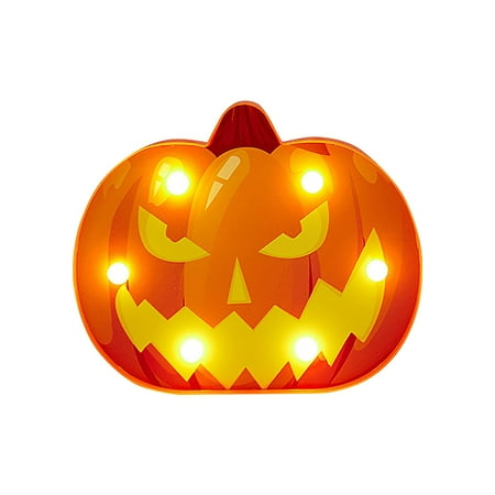 

Halloween Clearance Halloween Modeling Light Battery Decoration Light Pumpkin Ghost Skull Night Ligh