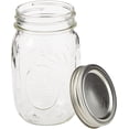 thumbnail image 2 of Juego 6 Frascos de Vidrio 16 Oz 473 ml C/Tapa Mason Jar Ball Ball MJB16BR, 2 of 2