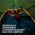 thumbnail image 2 of Exped Mega Sleep Duo 25F Sleeping Bag, Deep Sea, Medium, 2 of 6