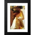 thumbnail image 2 of Frederic Leighton 17x24 Black Modern Framed Museum Art Print Titled - Girl with a Basket of Fruit Date (1863), 2 of 5