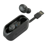 (Open Box) JLab Audio Go Air True Wireless Earbuds +Charging Case | Black | Dual Connect | IP44 Sweat Resistance | Bluetooth 5.0 Connection | 3 EQ Sound Settings: JLab Signature, Balanced, Bass Boost