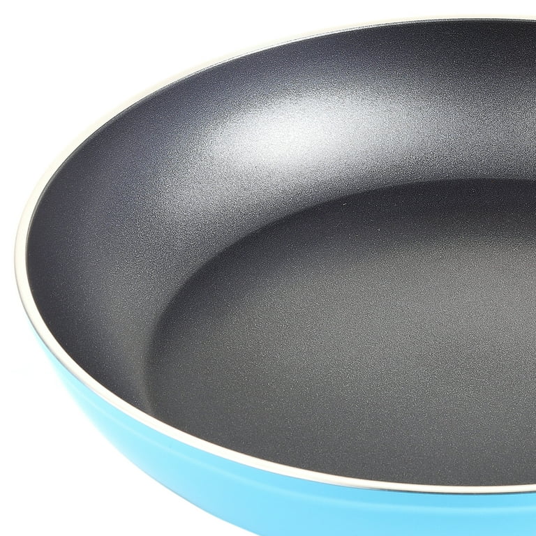 Heavy French Steel Oval Fry Pan - 16 Length