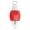 Red, variant on Install Door Security Lock Compact Metal Construction Travel Friendly for Renters Homeowners Shared Space