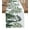 White Dark Green, variant on Ldtrchee Forests Tree Table Runner 36 Inches, Chinese Nature Green Pine Maple Trees Bed Runner Dresser Scarves Tabletop for Indoor Outdoor Parties/Ceremony/Banquet, 13"x 36"