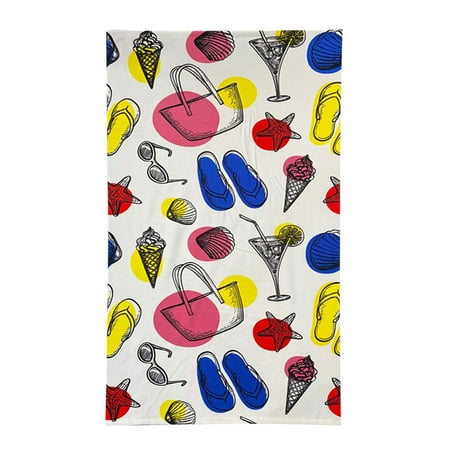 

YUEHAO Towel Beach Towel Quick Dry Super Absorbent Lightweight Towels Blanket Mask Printing Home Textiles