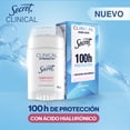 thumbnail image 2 of Desodorante Mujer Secret Clinical con Ácido Hialurónico, Crema Suave, Powder Protect Cotton, 45 g, 2 of 6
