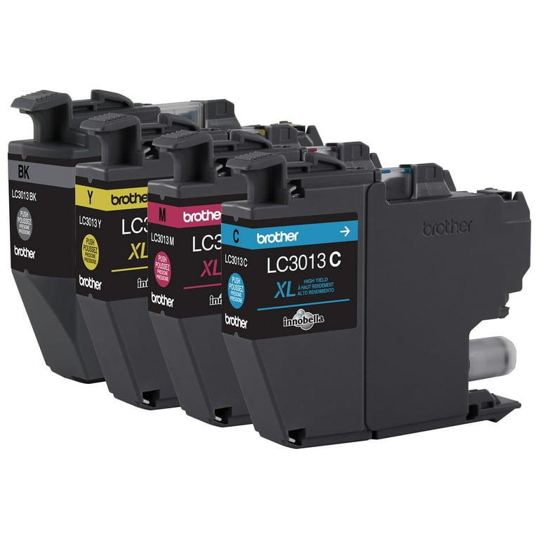 Brother, High-Yield Multi-Pack Ink, LC30134PKS, 4 Cartridges
