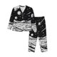 thumbnail image 1 of Fotbe Cosmic Landscape Celestial Art Conjunto de Pijama de Manga Larga para Mujer con Estampado, Ropa de Dormir de 2 Piezas, Conjunto de Casa Suave y Cómodo con Bolsillos-Medium, 1 of 7