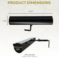 thumbnail image 4 of Royal Designs, Inc. Cordless Remote Control LED Picture Light, PL-1014-14-BLK, Black, 14.75 inch, 4 of 5