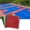 Blue, variant on Sport Court Tiles Outdoor Basketball, 10×10 Inch Modular Interlocking Floor Tile/Mats for Gymnasium Playground Public Leisure Place Waterproof DIY Puzzle Flooring,Green-9.8" L x 9.8" W x 0.4" Th