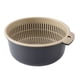 thumbnail image 1 of Utensilio de cocina multifuncional Yuarrent de plástico colador drenar Azul Gris pequeño, 1 of 6