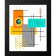 thumbnail image 2 of Newton, Tonya 20x24 Black Modern Framed Museum Art Print Titled - Modop in Orange, 2 of 5