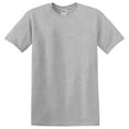 thumbnail image 6 of Gildan Men Lightweight T-Shirt, Softstyle Short Sleeve Crafting Tee - Heather Grey, Sizes S-3XL, 90/10 Cotton/Poly, 6 of 6