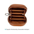 thumbnail image 4 of PRO TANLE Filter Hard Storage Case PU Leather Protective Bag Dust-Proof Carrying Punch Holds 5PCS up to 82mm Filters for CPL Graduated Neutral Density Filters, 4 of 7