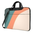 thumbnail image 1 of Colorful Waves Abstract Laptop Bag, 13 inch Laptop or Tablet, Business Casual Laptop Bag, 1 of 8