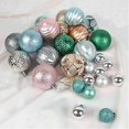 thumbnail image 4 of Adorno de bolas navideñas: bolas navideñas irregulares irrompibles de 60 mm/30 mm (26 piezas), 4 of 5