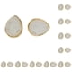 thumbnail image 1 of Guardurnaity Pendientes de tuerca, regalos de joyería, estilo Simple, elegantes, brillantes, pequeños pendientes de tuerca, adorno de vestir para tipo 23 10piezas, 1 of 6