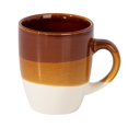 thumbnail image 3 of Gibson Home Yellowstone 6 Piece 12 Ounce Stoneware Mug Set in Brown and White, 3 of 5